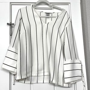H&M Striped Blouse